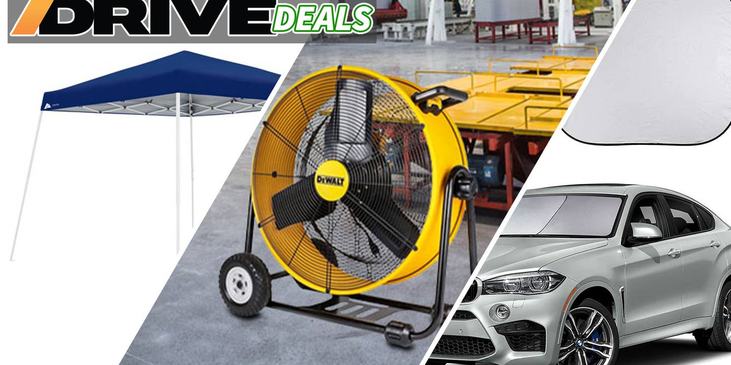 Save on DeWalt’s Drum Fan and Keep out the Sun With Deals From Amazon