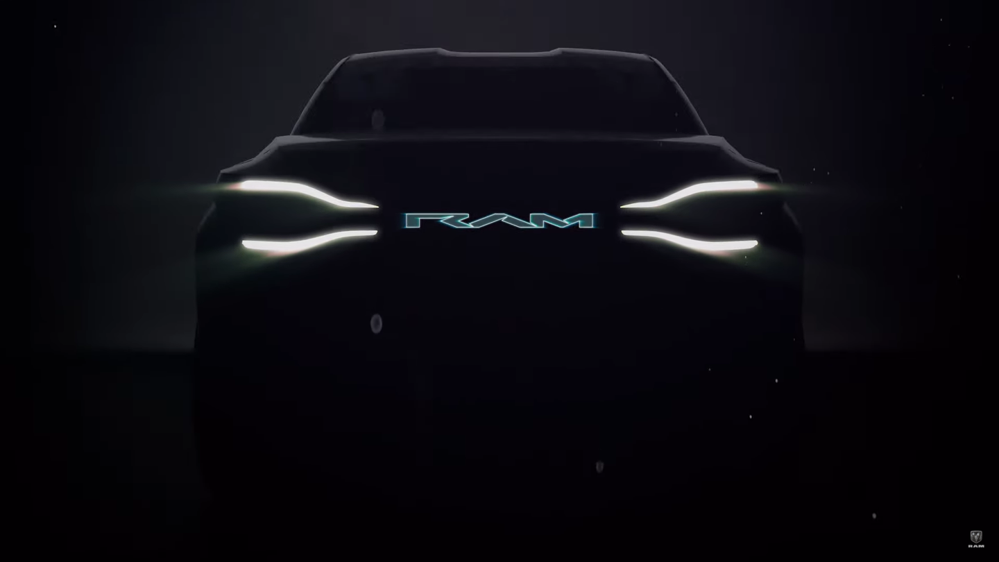 Electric Ram 1500 Pickup Teased on Ford F-150 Lightning Launch Week
