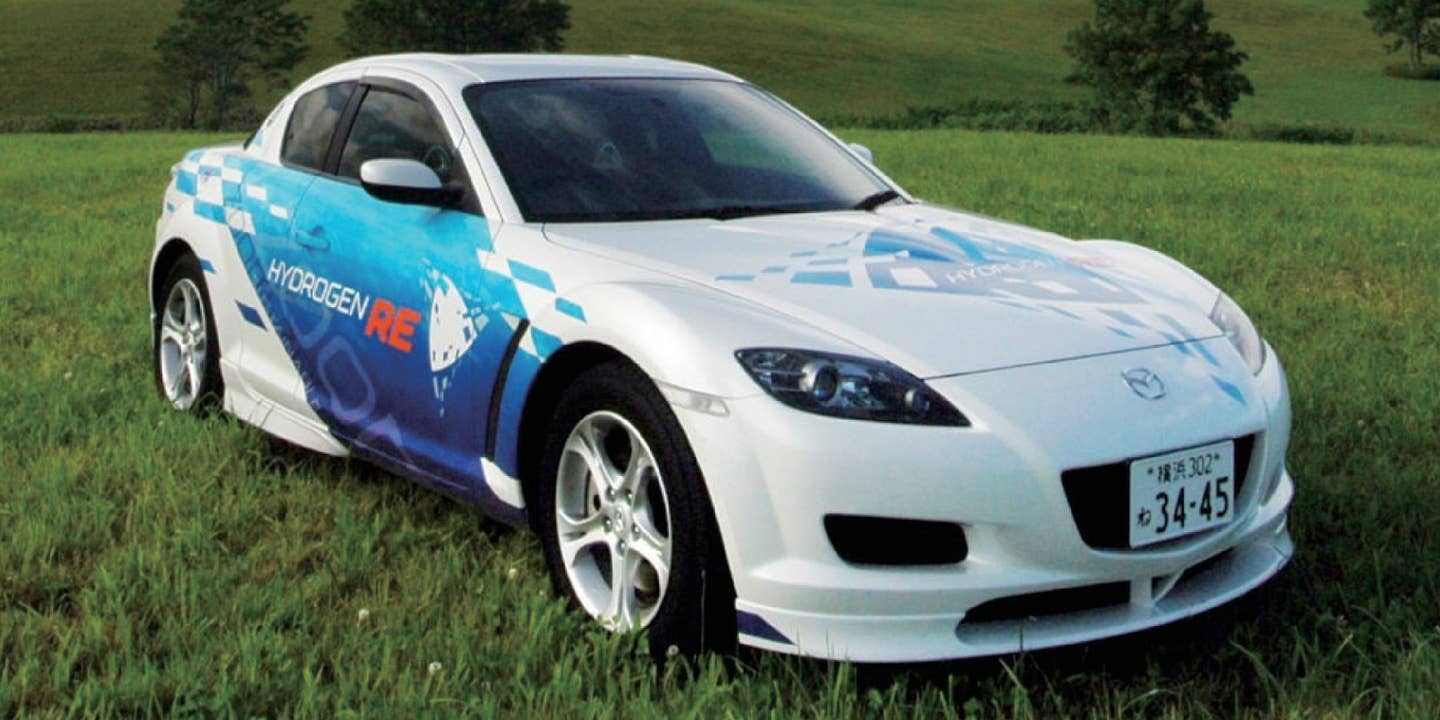 This Forgotten Mazda RX-8 Concept Could Run on Hydrogen or Gasoline