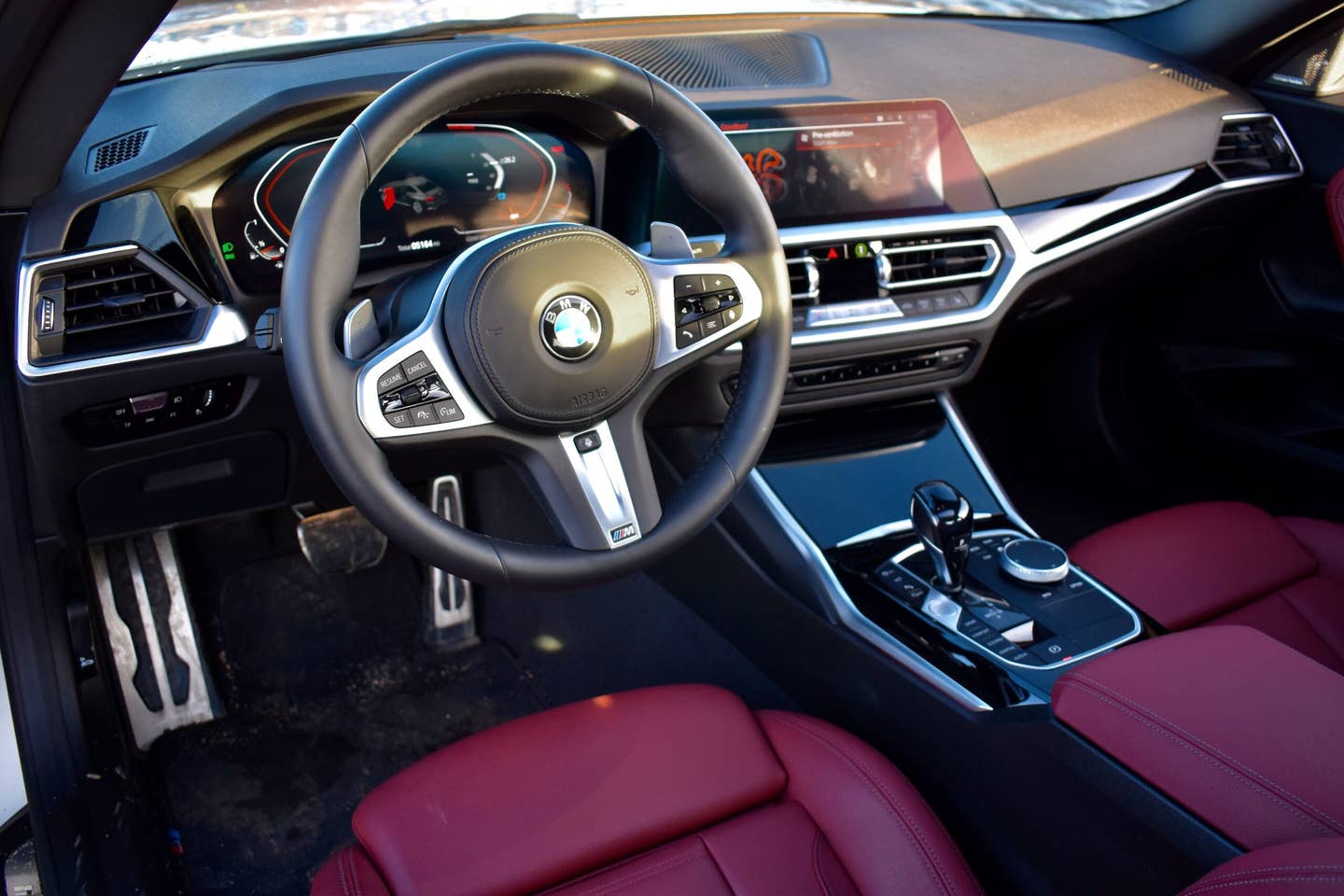 2022 BMW M240i xDrive cockpit | James Gilboy