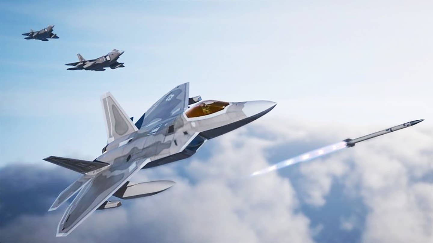 F-22 Raptor’s Future Upgrades Appear In Art Posted By Air Force General