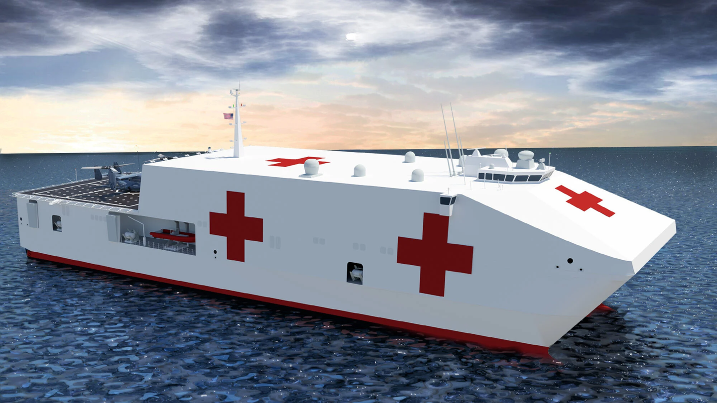 The Navy’s First Medical Ship In 35 Years Will Be Unlike Any Before It