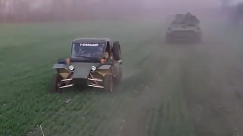 Ukrainian Battle Buggies Are Out To Kill Russian Tanks