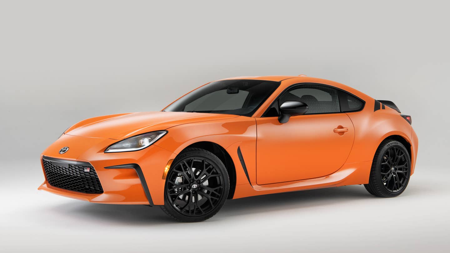 Toyota Breaks Out the Orange for Another Special Edition GR86