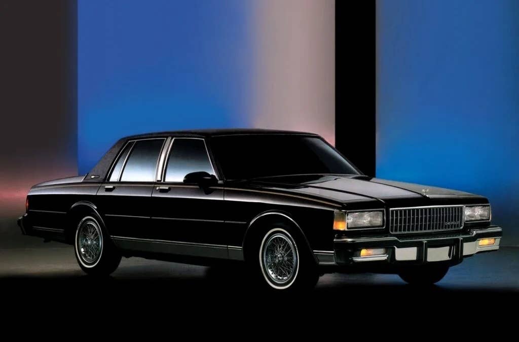A Chevy Caprice classic