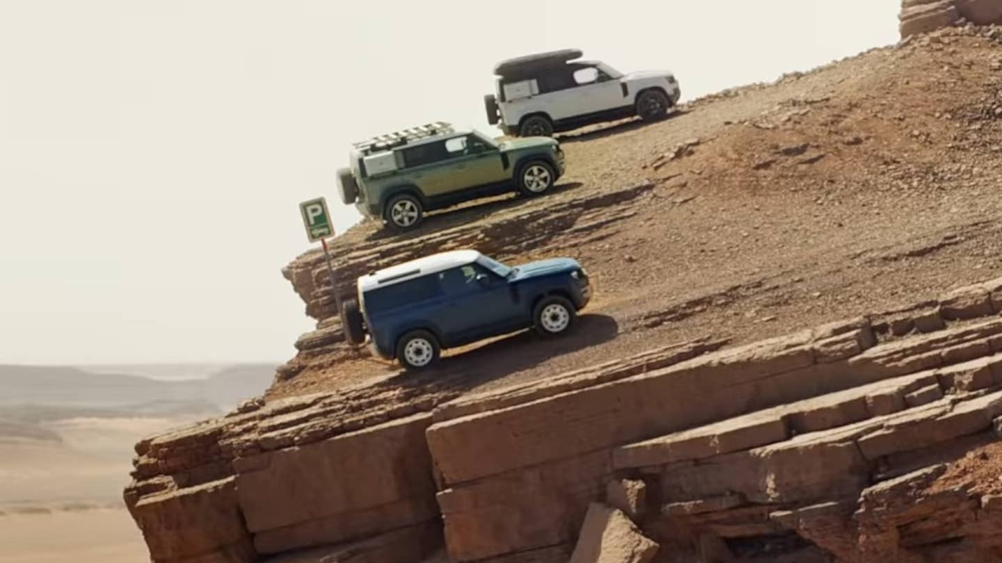 Dangerous Cliff-Edge Scene Gets Land Rover Ads Banned in UK