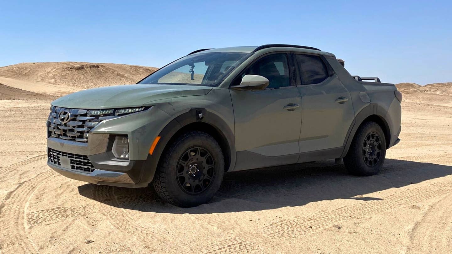 I’m Competing in a 1,500-Mile Off-Road Rally With a 2022 Hyundai Santa Cruz