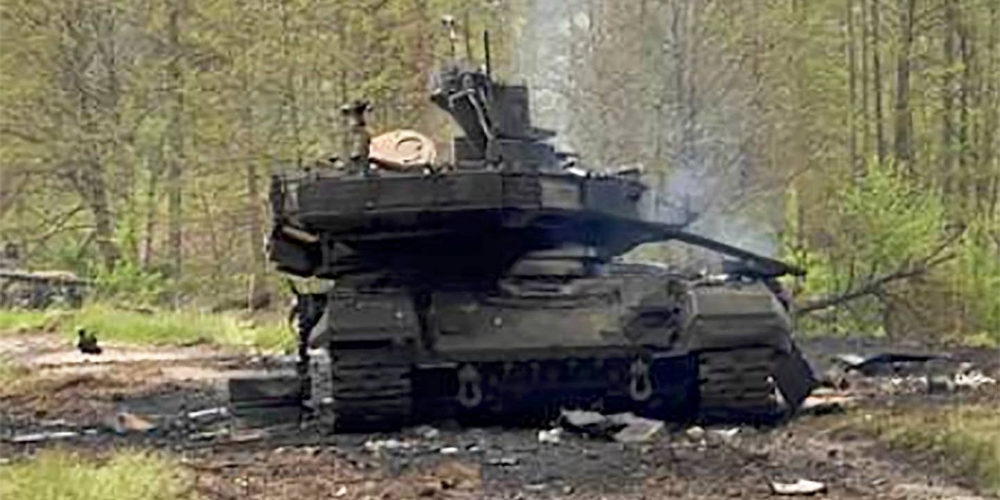Russian T90M Tank DESTROYED UKRAINE