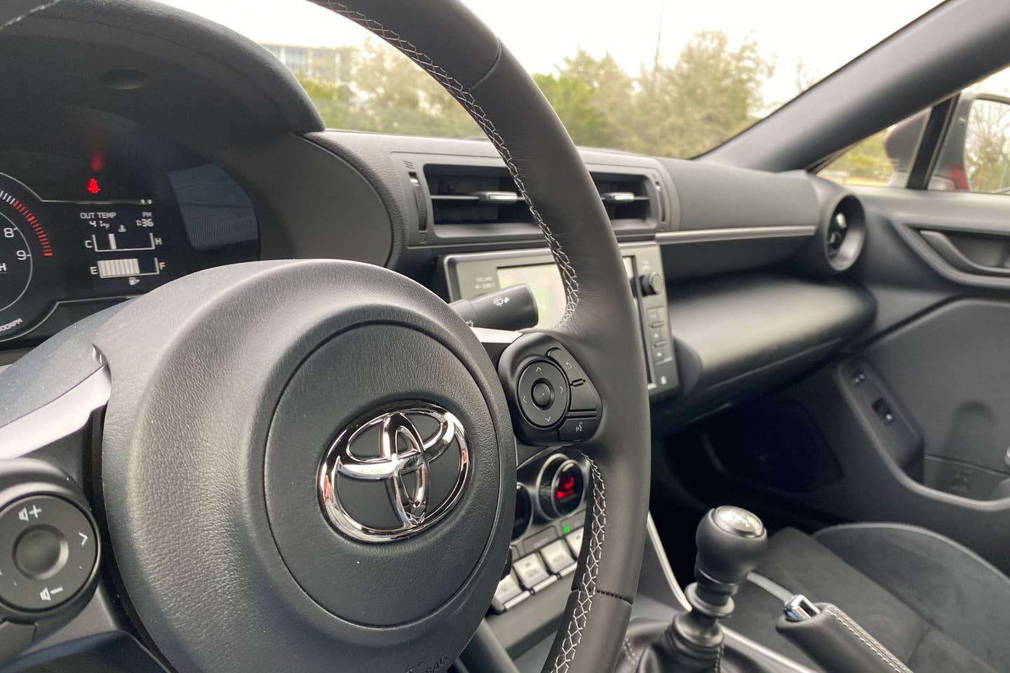Toyota GR86 steering wheel 