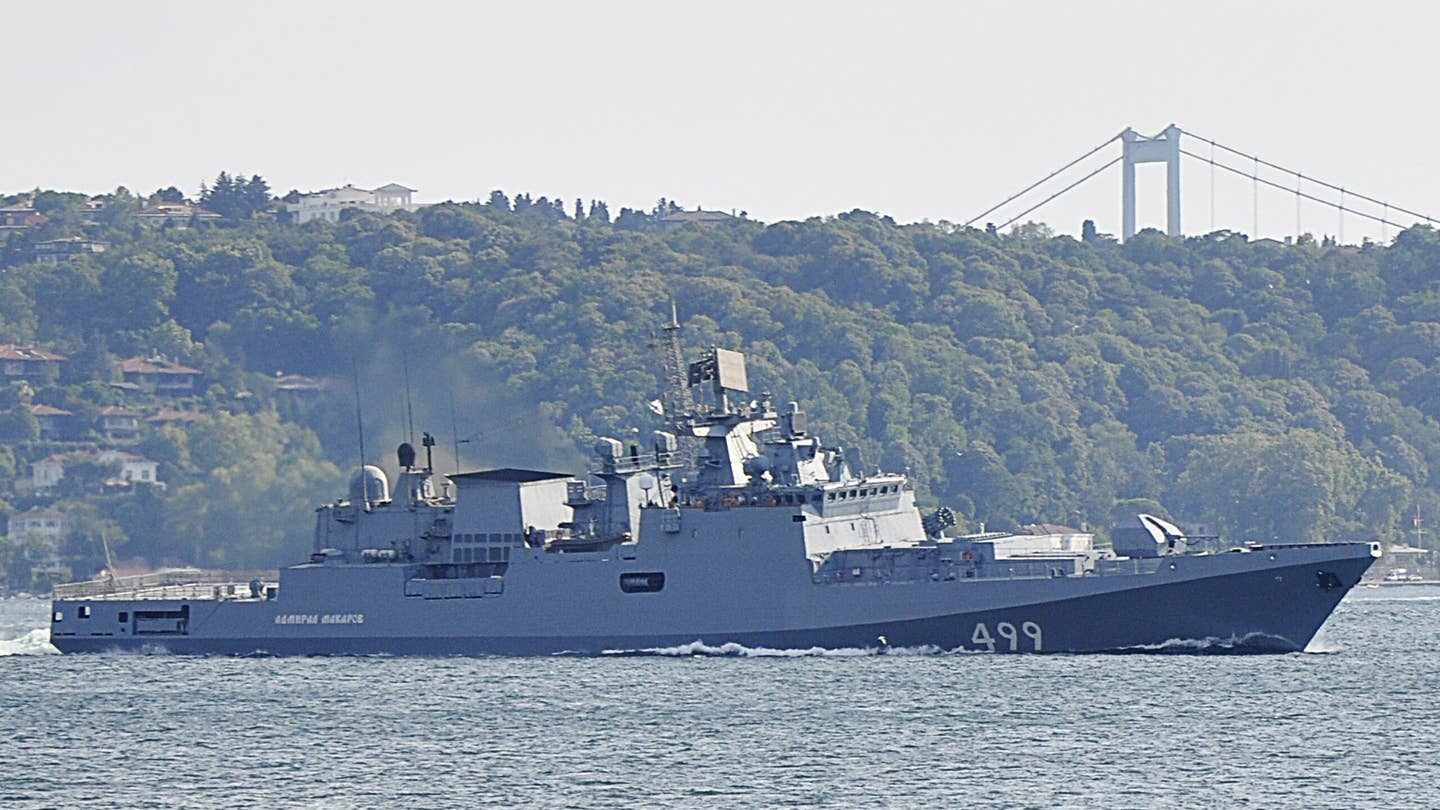 Russian warship Admiral Makarov