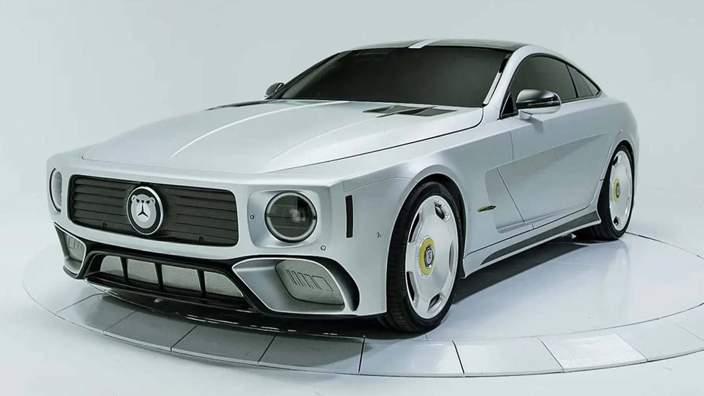 Will.I.Am Really Put a G-Wagen Face on a Mercedes-AMG GT 4-Door Coupe