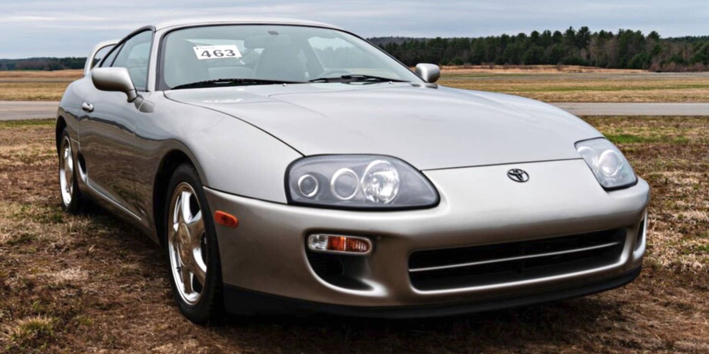 More than a Dozen Seized Toyota Supras Are Up for Auction