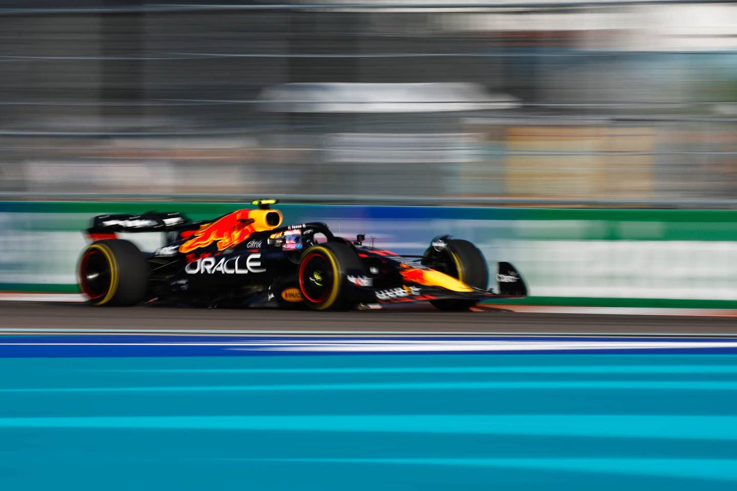 Verstappen Holds Off Leclerc to Win First-Ever Miami GP