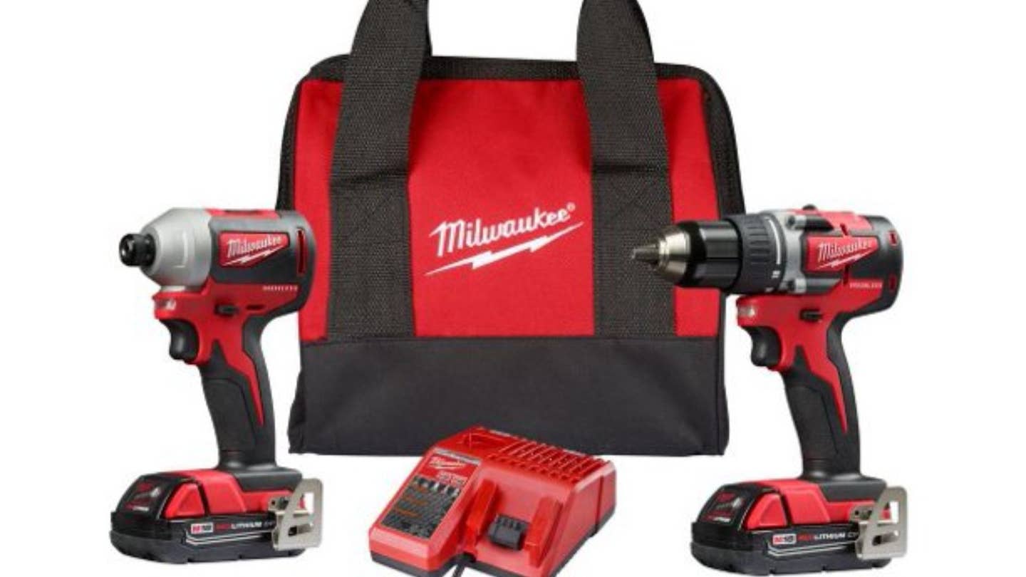 Milwaukee M18 Compact Drill and Impact Combo Kit