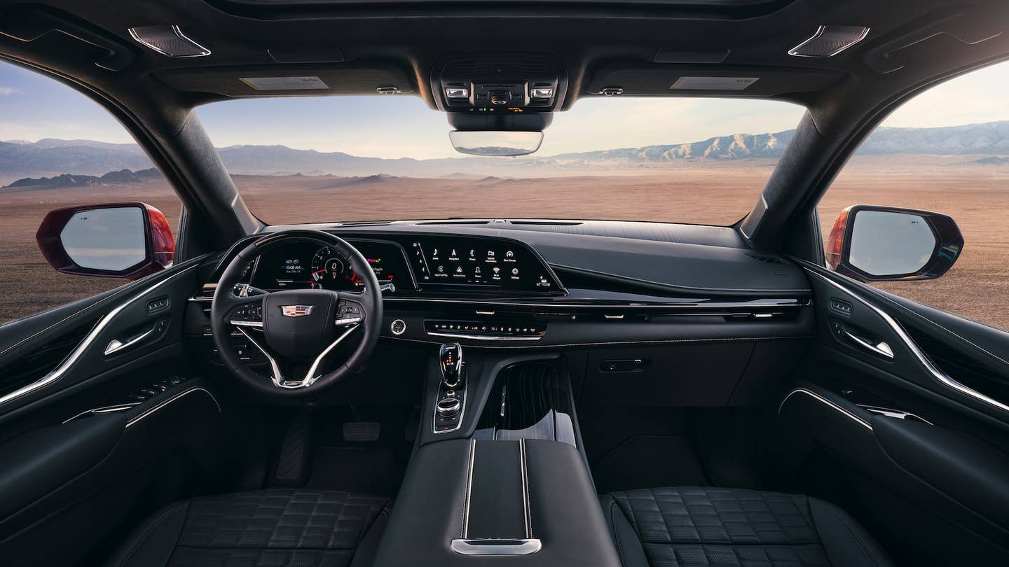 Cadillac Escalade Will Get Full-Width, Pillar-to-Pillar Dashboard Screen: Report