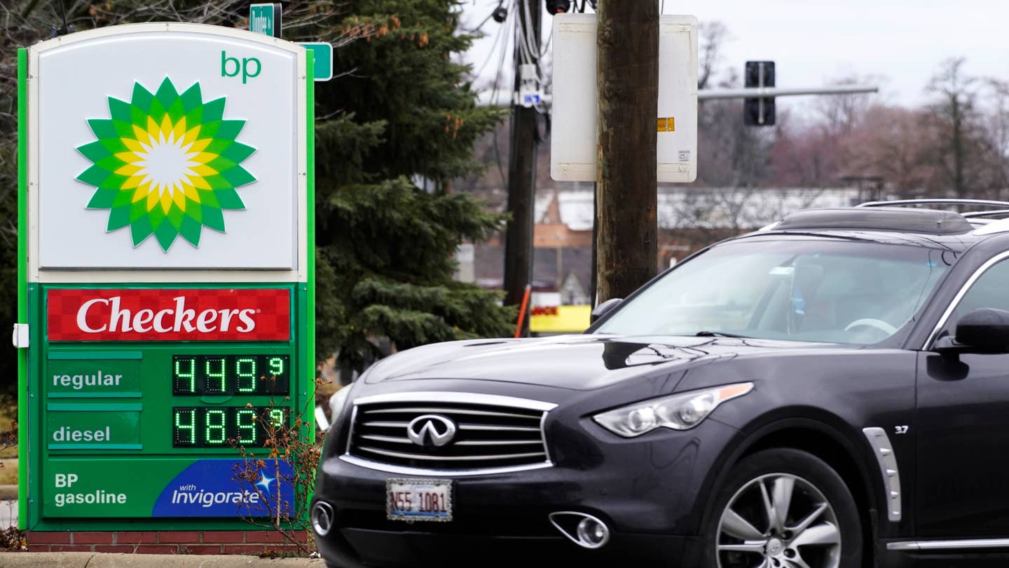 Gas Prices Average $4.37 a Gallon, Up 20 Cents From 2022’s First Record