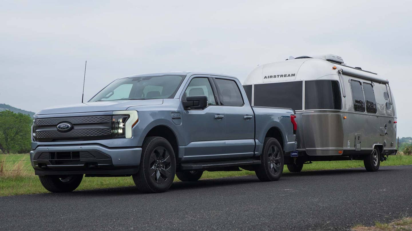 The Ford F-150 Lightning Shows How Great EV Towing Will Be