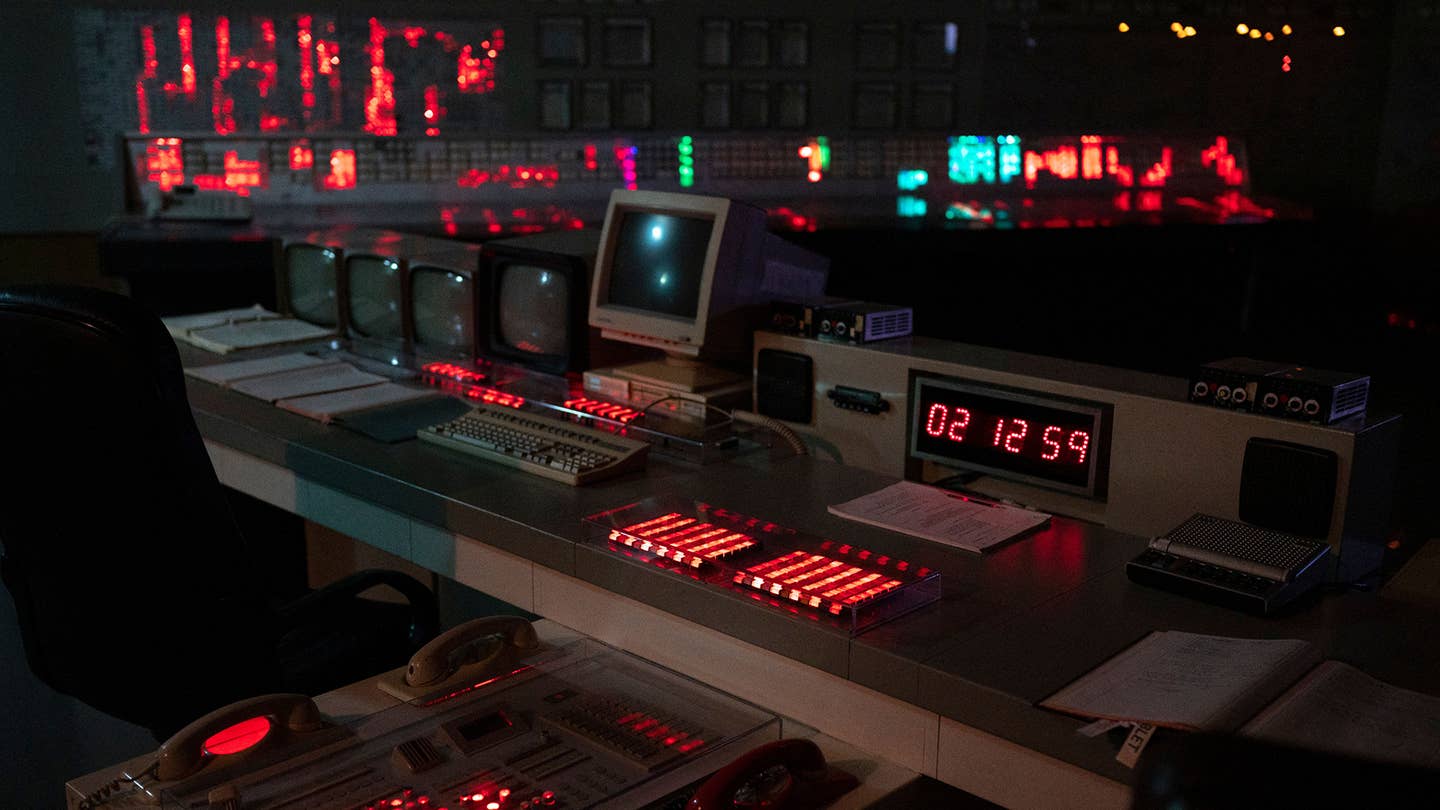 Control center of the closed nuclear power plant is pictured in Zwentendorf, west of Vienna, Austria on January 10, 2022. - Zwentendorf plant was meant to be the first of several planned nuclear plants destined to supply electricity for six million households. But after a knife-edge referendum in November 1978, the one-billion-euro ($1.1-billion) project stayed offline and Austria's nuclear age was over before it had even begun. - TO GO WITH AFP STORY by Julia ZAPPEI and Denise HRUBY (Photo by JOE KLAMAR / AFP) / TO GO WITH AFP STORY by Julia ZAPPEI and Denise HRUBY (Photo by JOE KLAMAR/AFP via Getty Images)