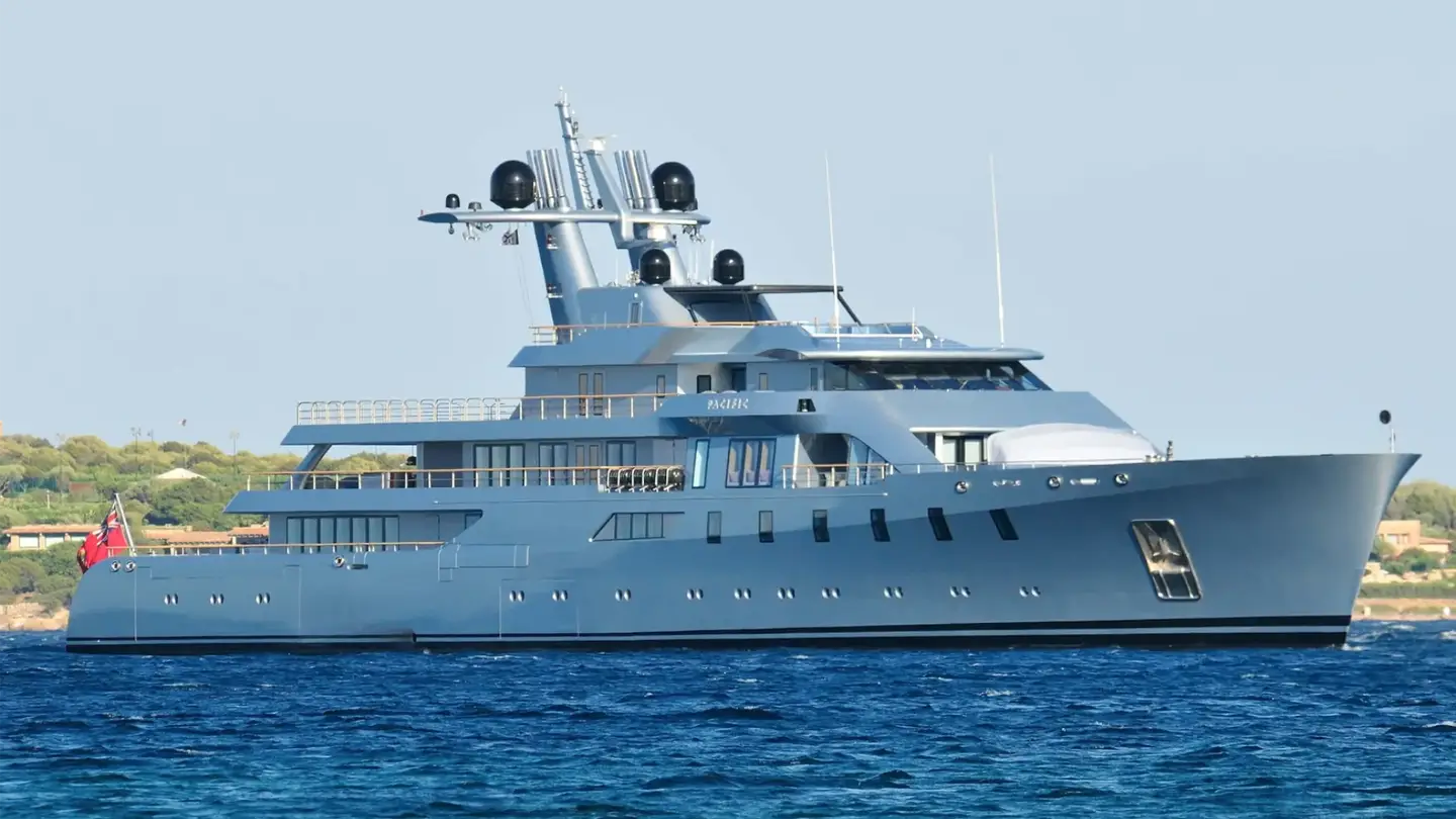 The yacht Pacific.