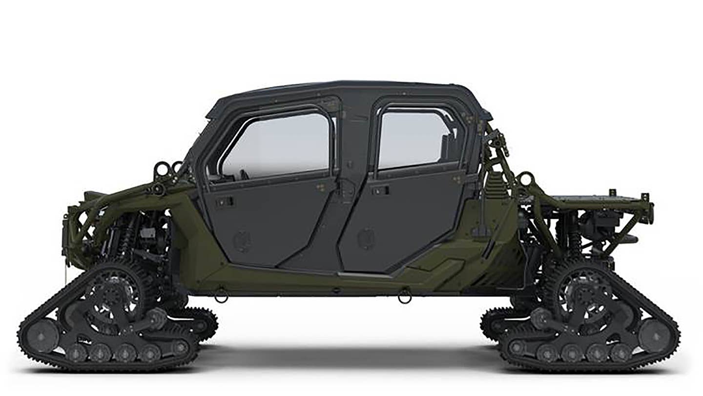 New Tracked MRZR Buggy Can Keep Special Operators Comfy On Arctic Missions