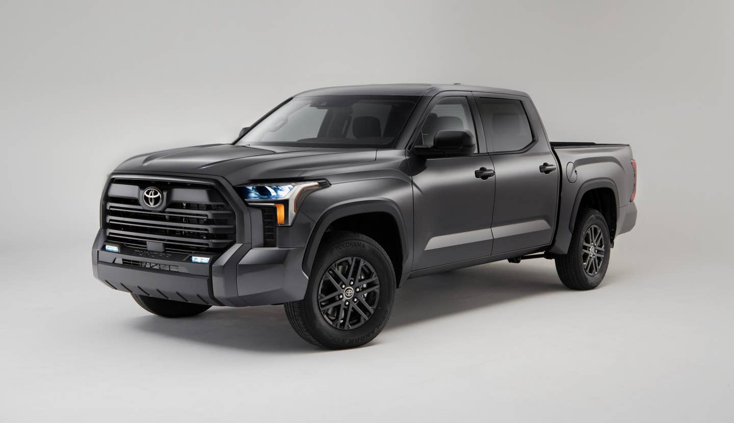 The Very Tough 2023 Toyota Tundra Now Comes in Matte Black