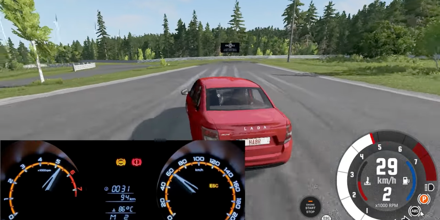 Here’s How to Hack a Real Car’s Gauge Cluster to Fully Work With a Video Game