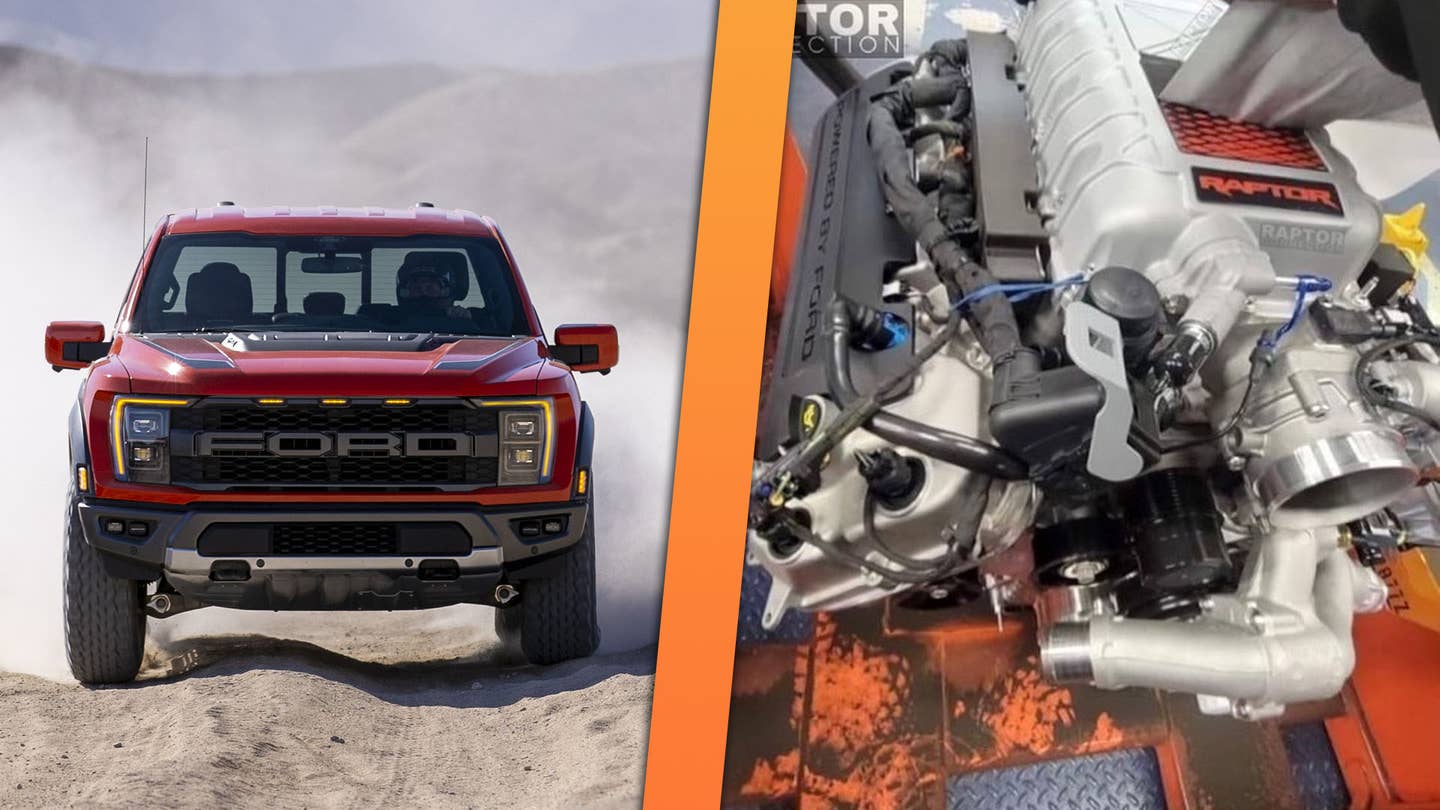Ford F-150 Raptor R’s Engine Sure Looks Like the GT500’s V8