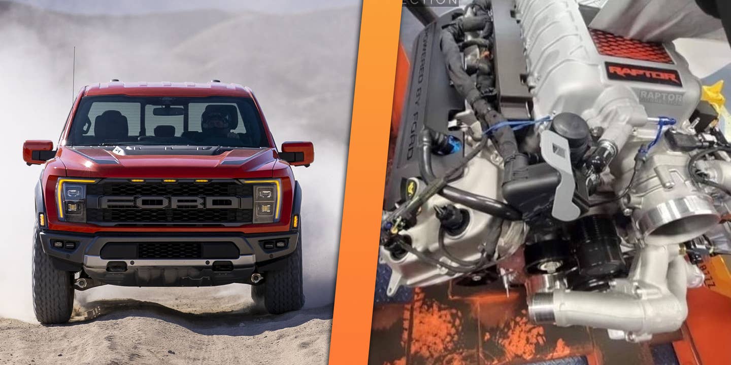 Ford F-150 Raptor R’s Engine Sure Looks Like the GT500’s V8