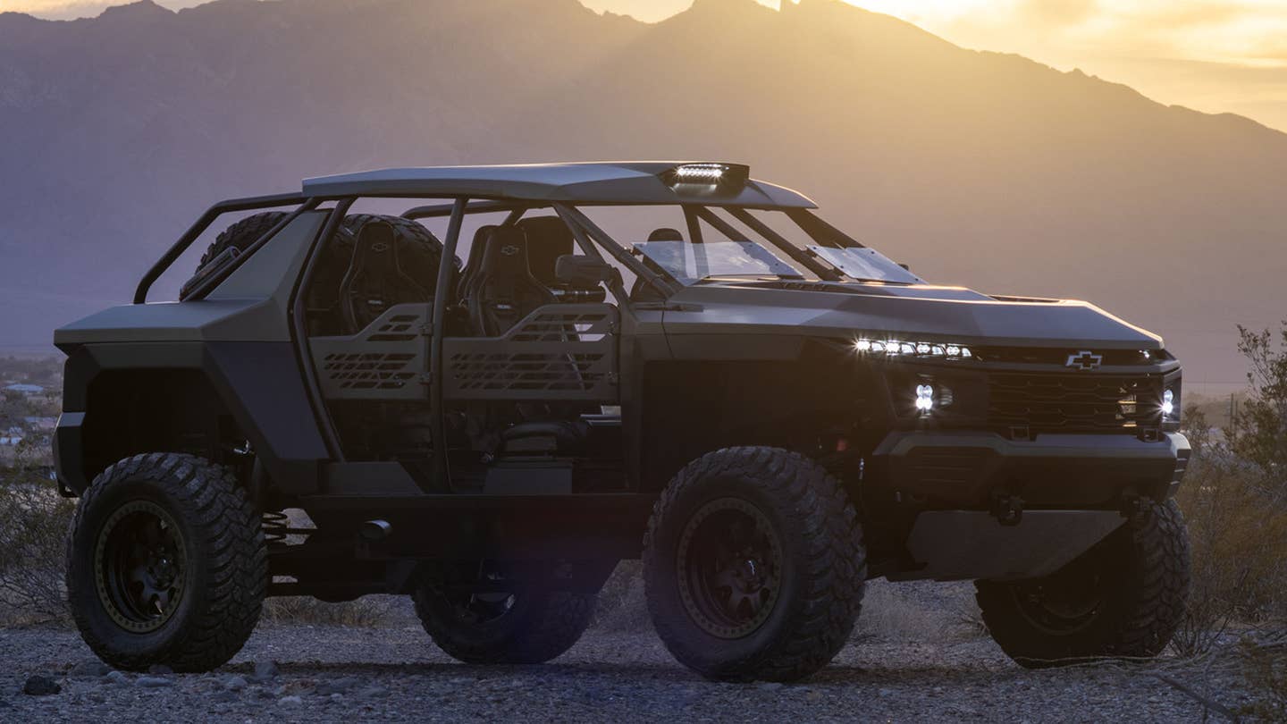 A concept vehicle Chevy brought to SEMA in 2021.