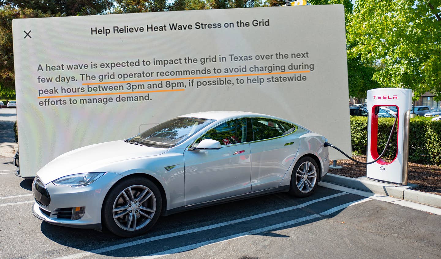 Tesla Asking Owners to Limit Charging During Texas Heatwave Isn’t a Good Sign