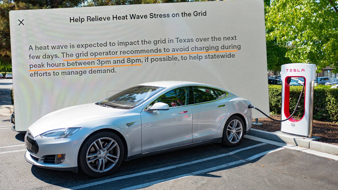 Tesla Asking Owners to Limit Charging During Texas Heatwave Isn’t a Good Sign