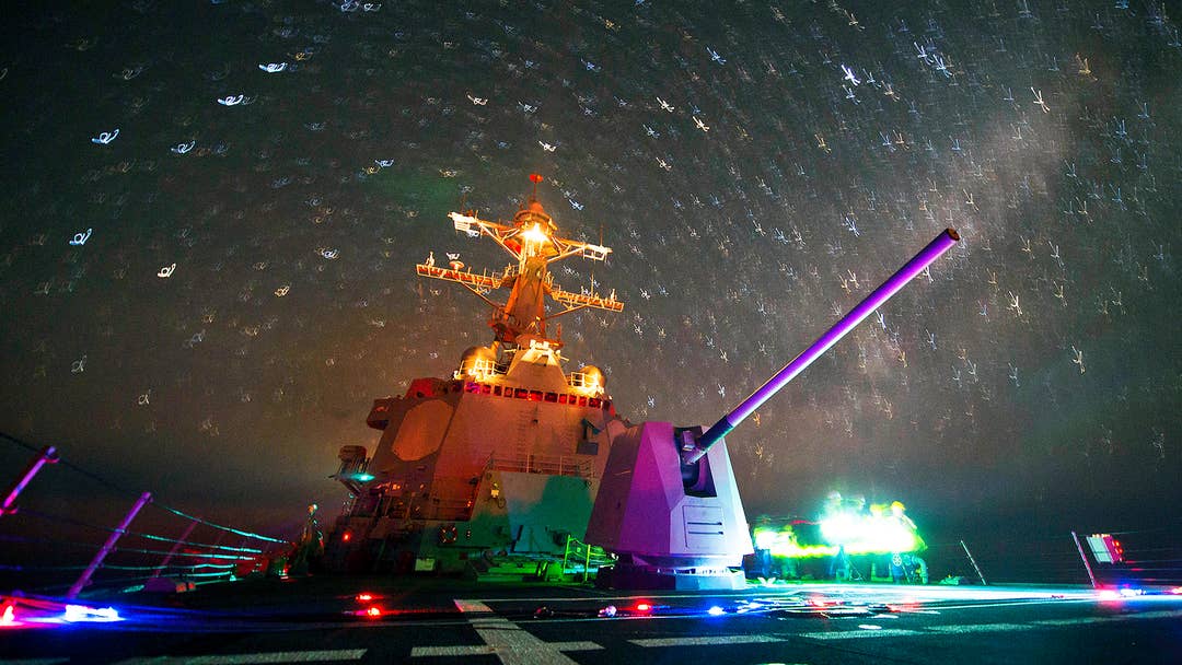 Navy Ships Swarmed By Drones, Not UFOs — Defense Officials