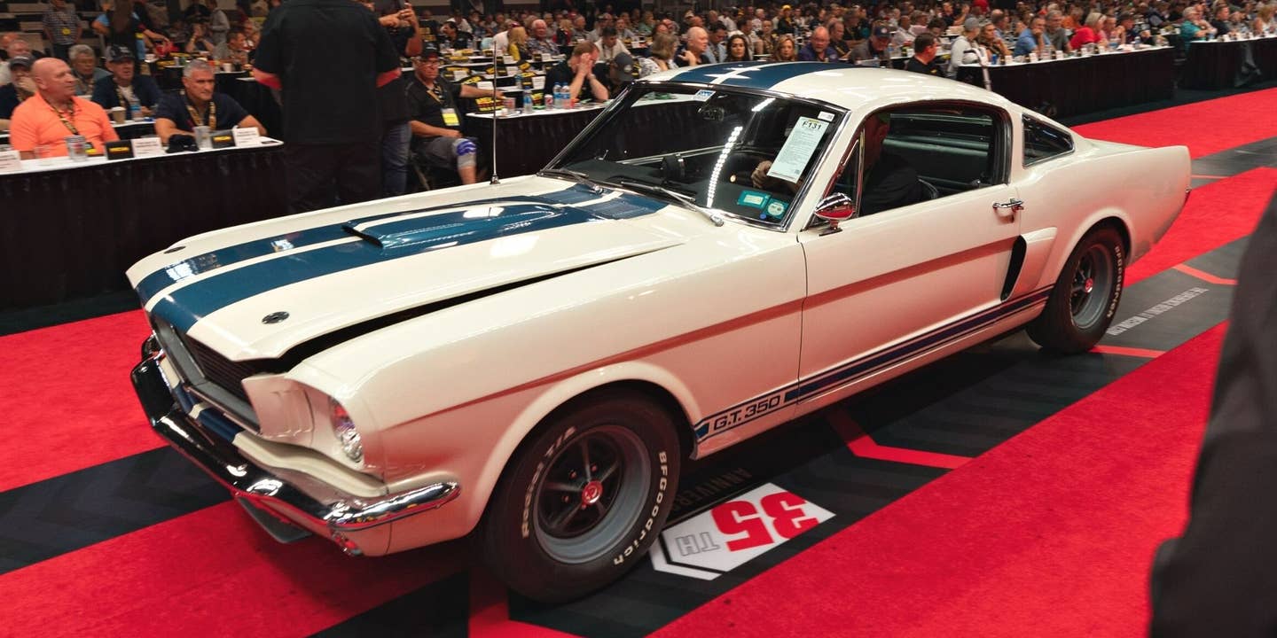 That One-Owner 1966 Shelby Mustang GT350 Sold for Nearly $400,000