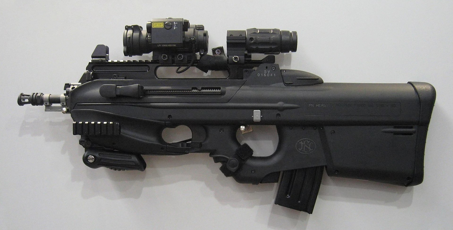 The Slovenian configuration of the F2000 assault rifle. <em>FN Herstal</em>