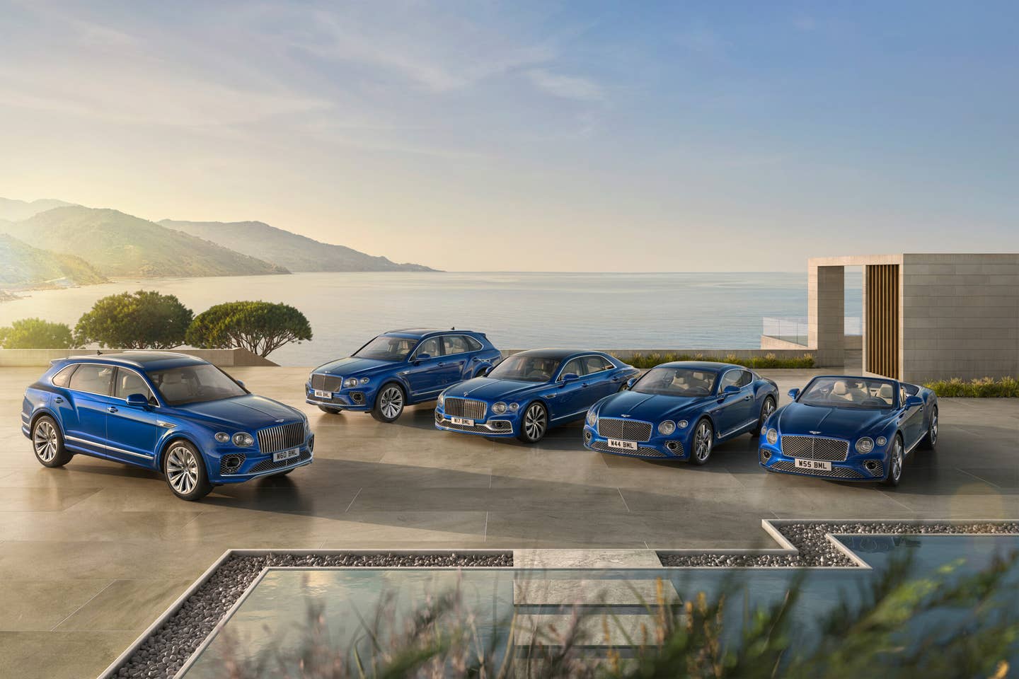 The Azure spec is available across the Bentley range.