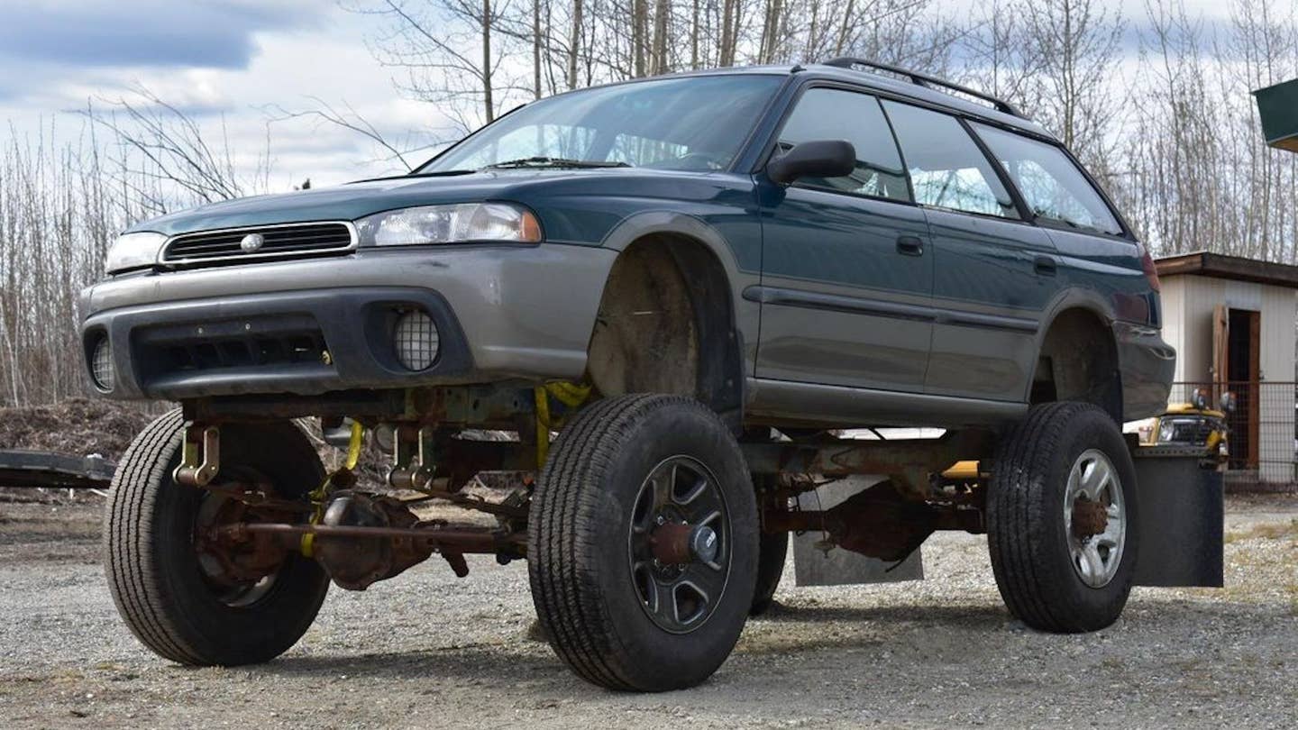 Solid-Axle Subaru Outback With a Hemi V8 Is Better Than Your Jeep
