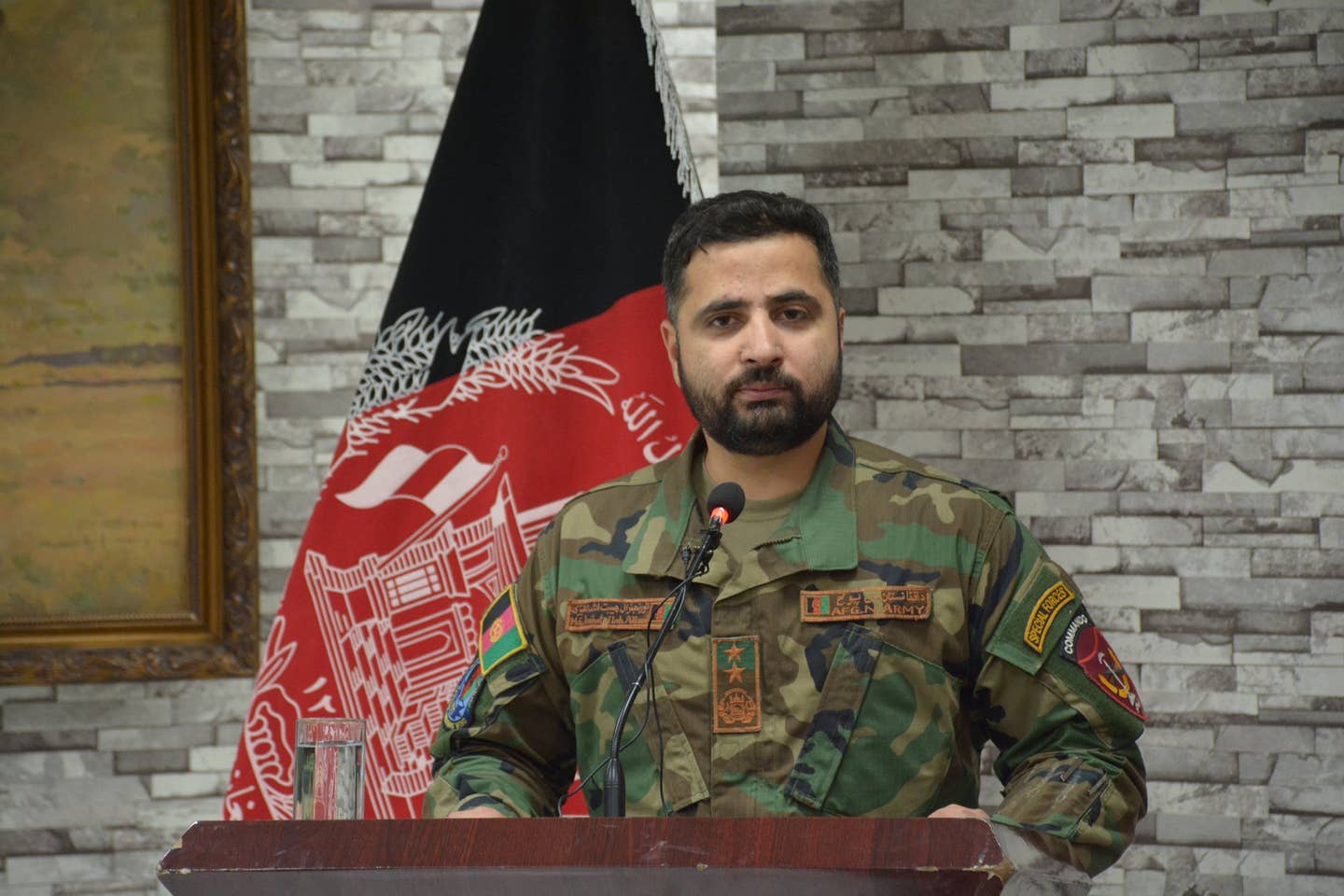 Despite his protests, Haibatullah Alizai was named Chief of the General Staff of the Afghan army on Aug. 11, 2021. (Photo courtesy Haibatullah Alizai)