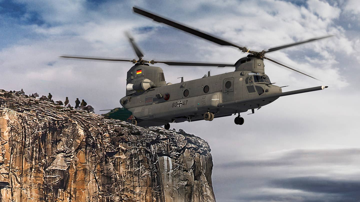Germany chooses CH-47 Chinook.
