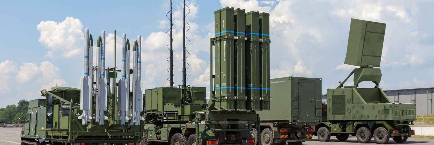 Germany promised that the IRIS-T SLM air defense system will be delivered to Ukraine. (Diehl Defence photo).