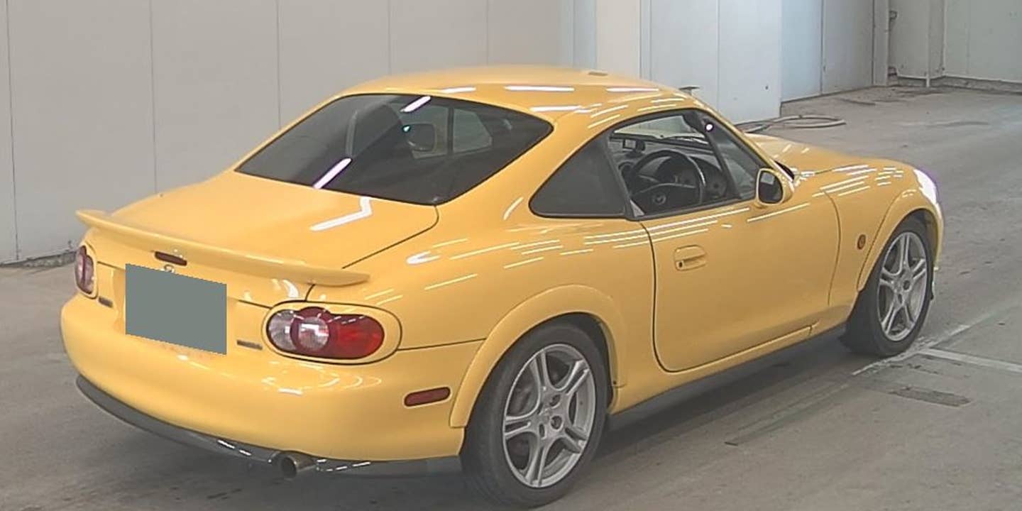 Rare Factory Hardtop Coupe Mazda Miata NB Up For Auction