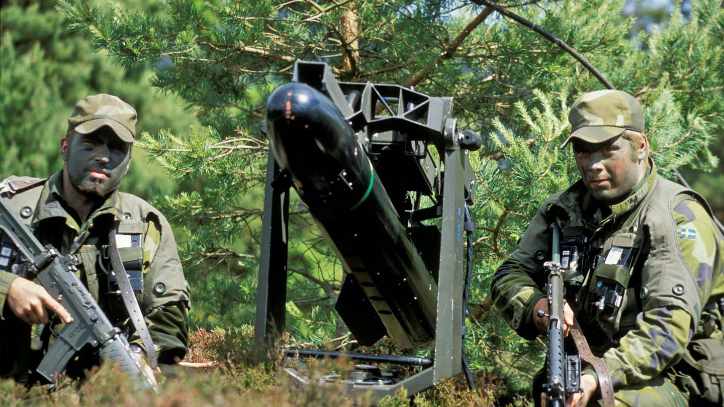 Swedish Robot 17 coastal defense Ukraine