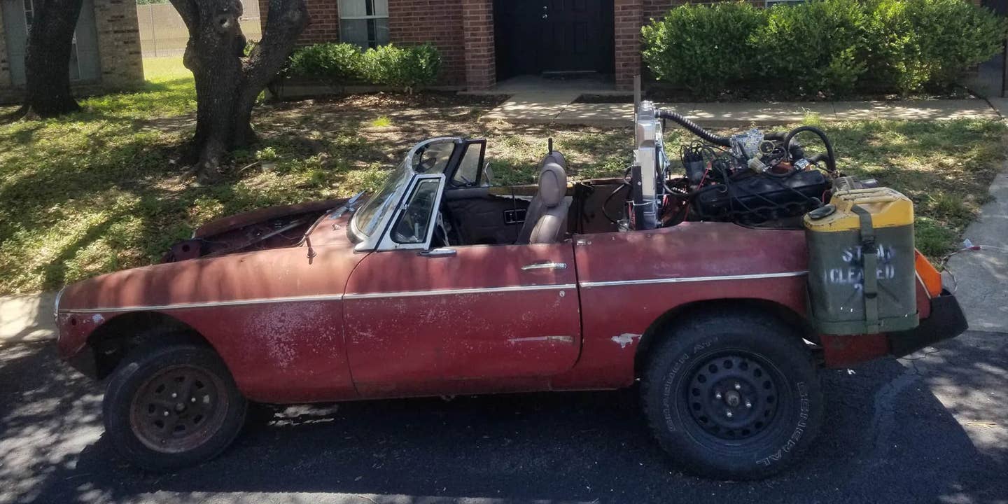 This Rear-Engine Mad Max Runner is Powered by a Chrysler V8