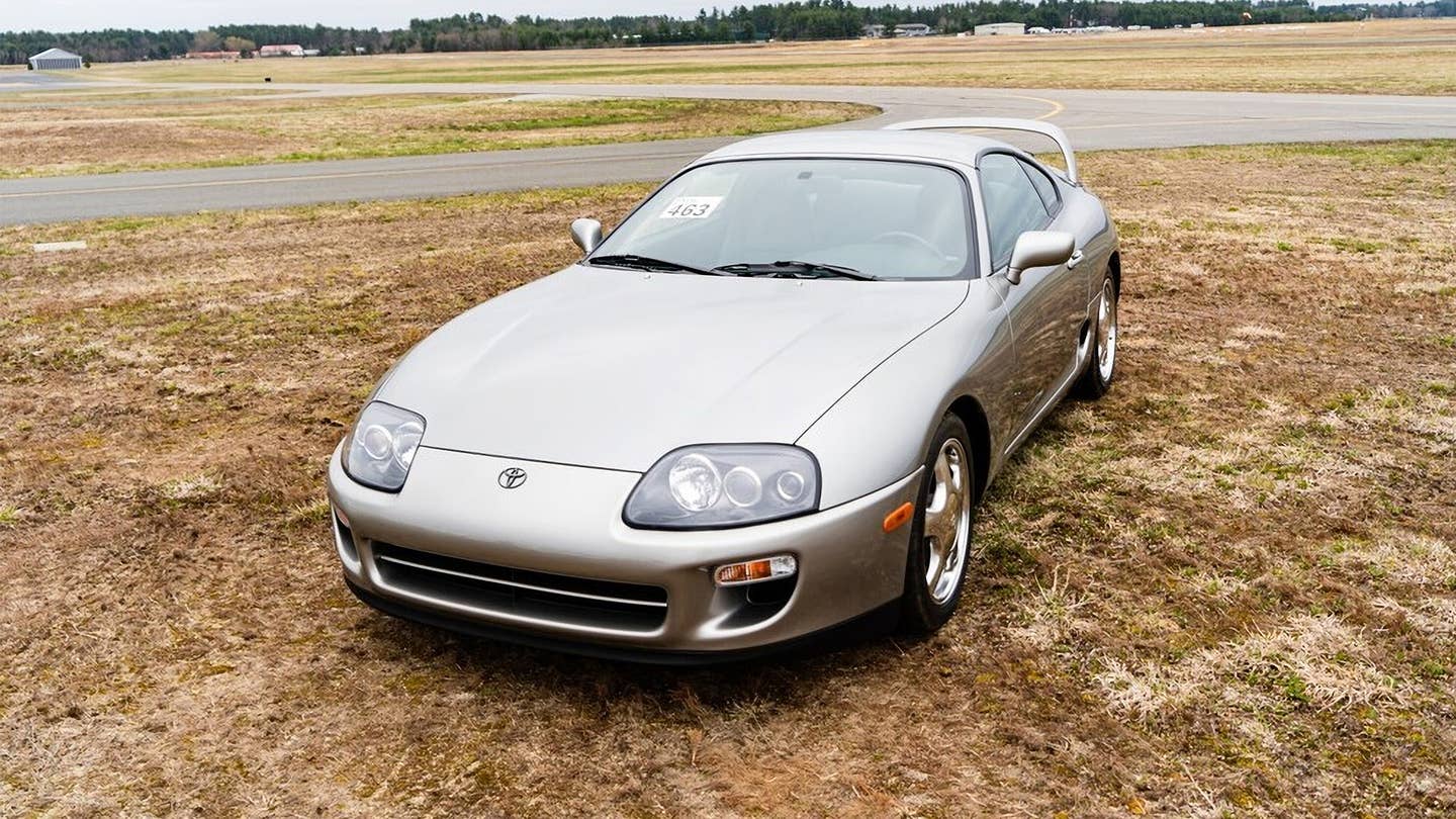 1998 Toyota Supra Seized by Cops Sells at Auction for $265,000