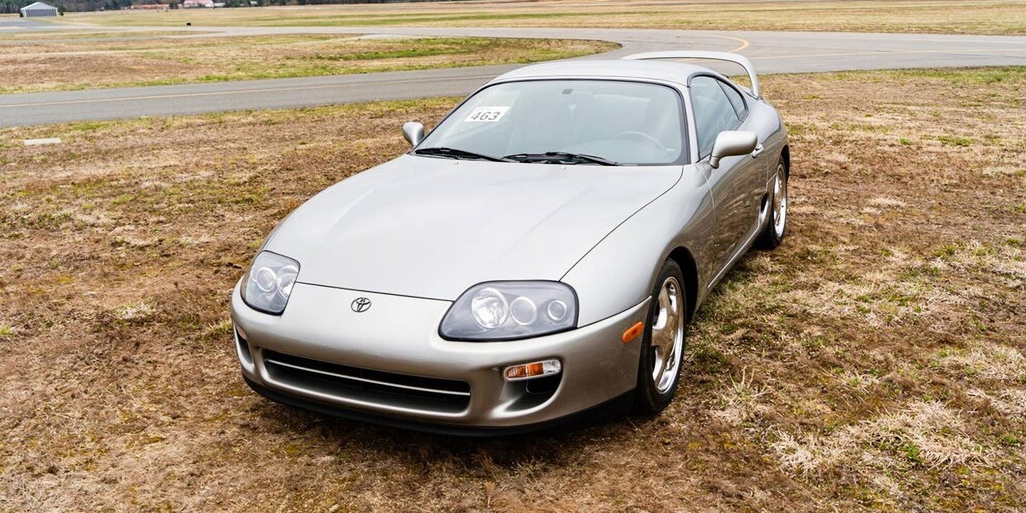1998 Toyota Supra Seized by Cops Sells at Auction for $265,000