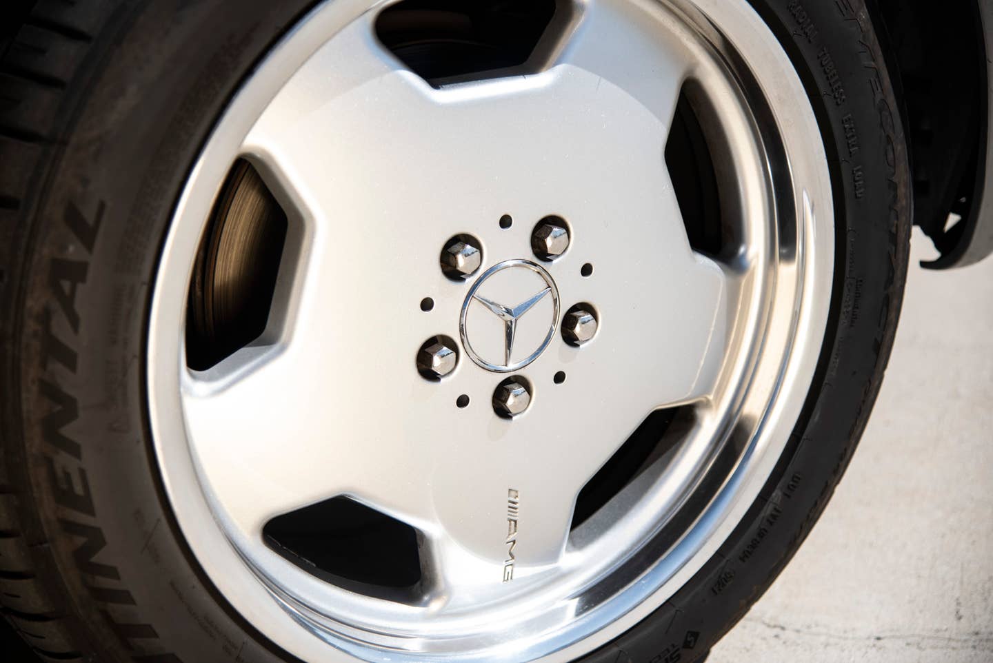 Mercedes monoblock wheel