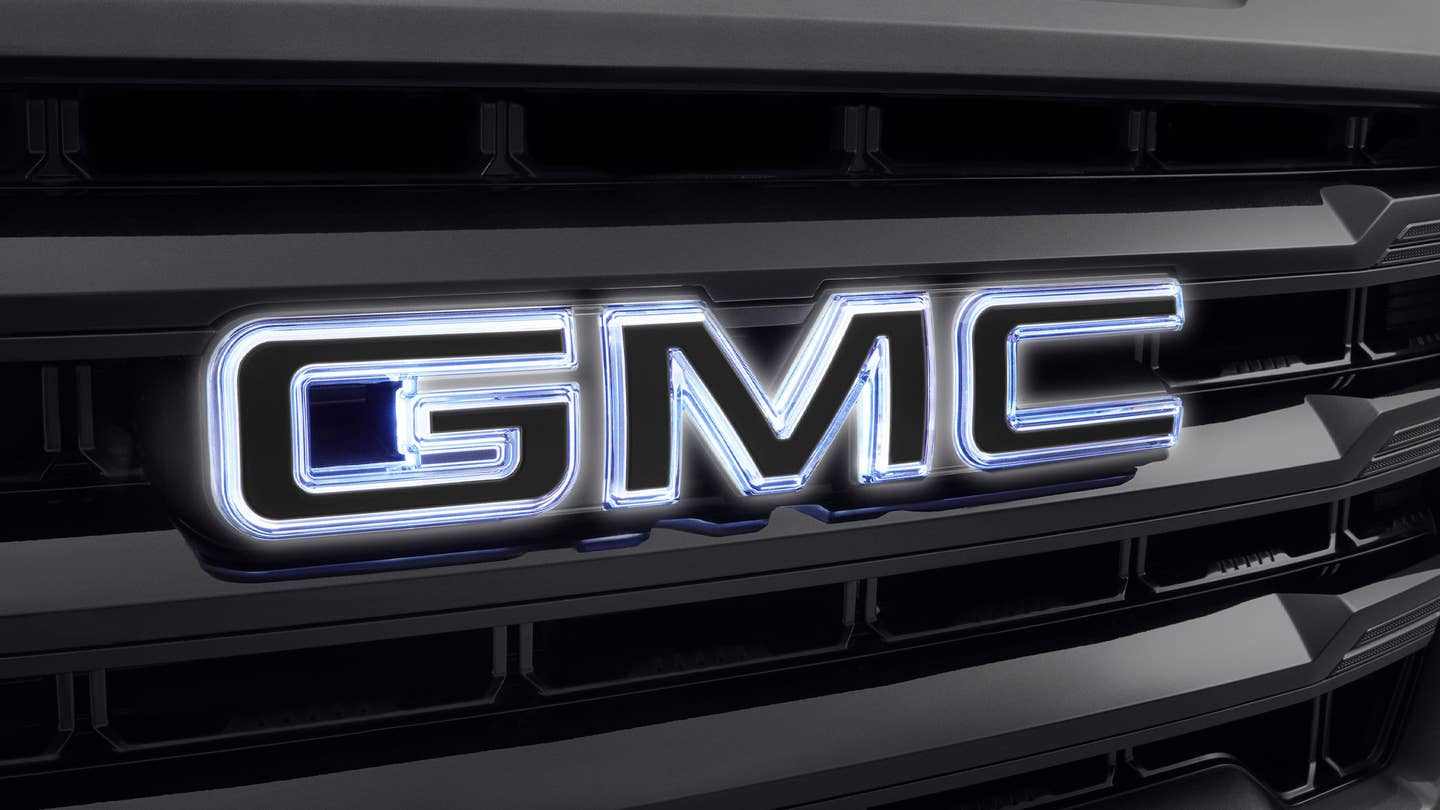 GMC Illuminated Badge