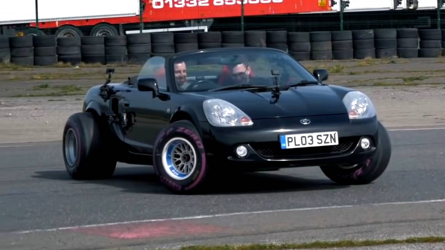What Happens When You Put F1 Tires on a Toyota MR2?