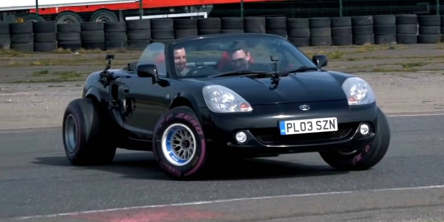 What Happens When You Put F1 Tires on a Toyota MR2?