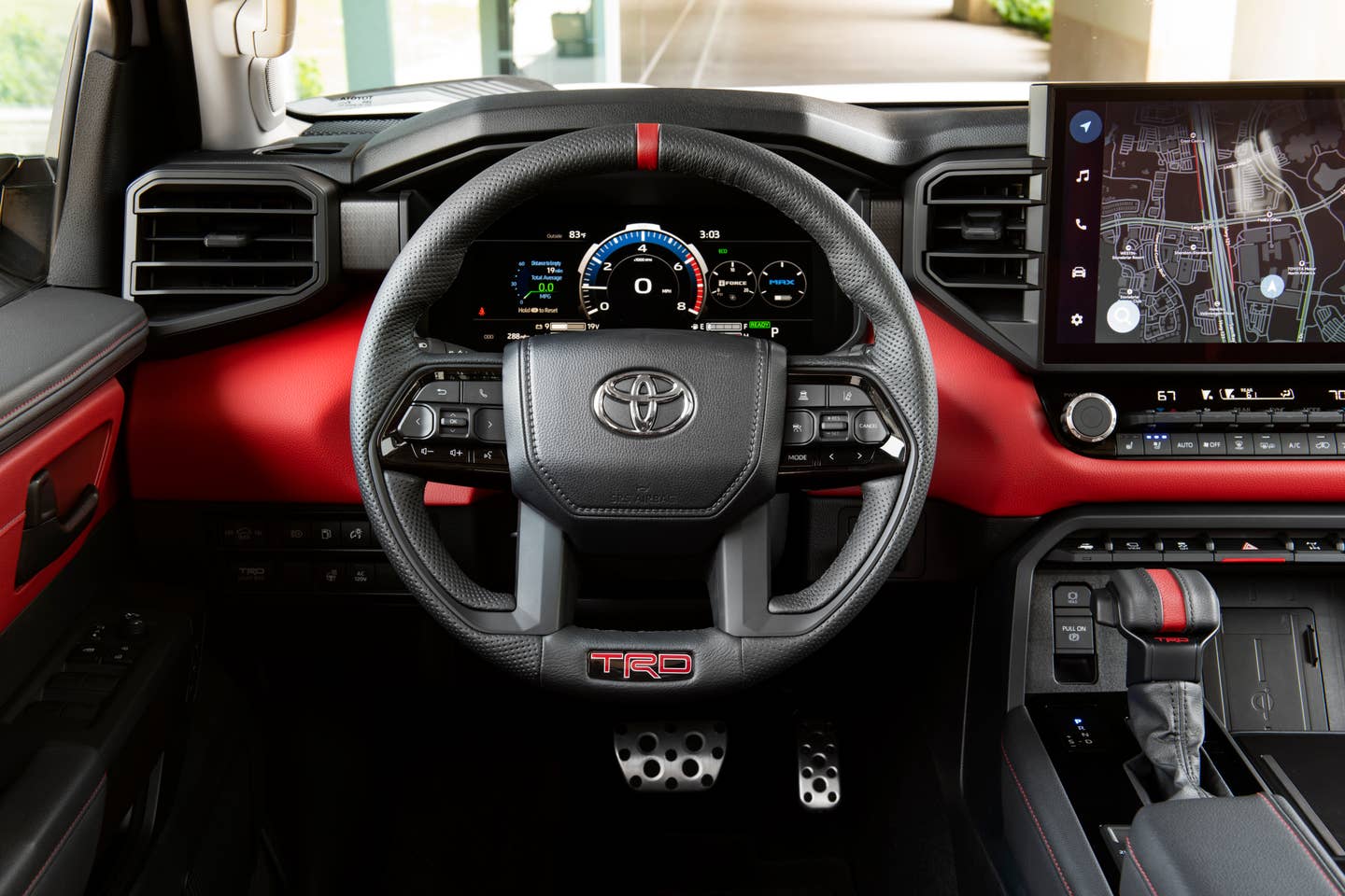 Toyota Sequoia TRD Pro interior