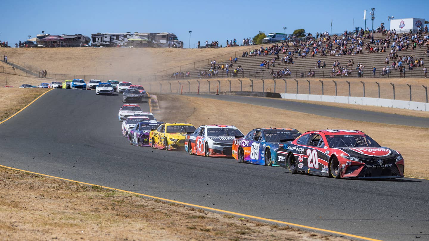 NASCAR Is Back in Sonoma at Full Bore This Weekend. Here’s How the Road Course Got Ready